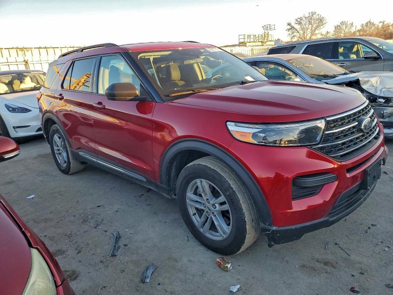 Photo 4 from auction – 2021 FORD EXPLORER X with VIN 1FMSK8DHXMGA54898