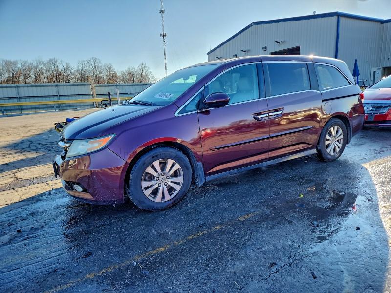 HONDA ODYSSEY EX 2014 with VIN 5FNRL5H62EB104745 - Photo from auction