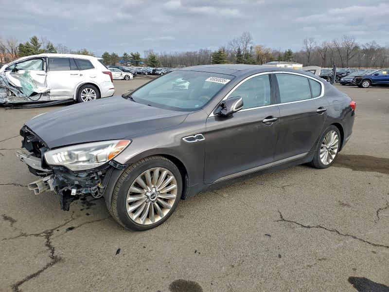 KIA K900 2015 with VIN KNALW4D48F6022055 - Photo from auction