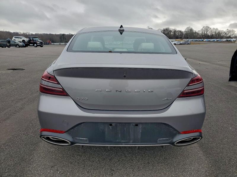 Photo 6 from auction – 2024 GENESIS G70 BASE with VIN KMTG34SC0RU143364