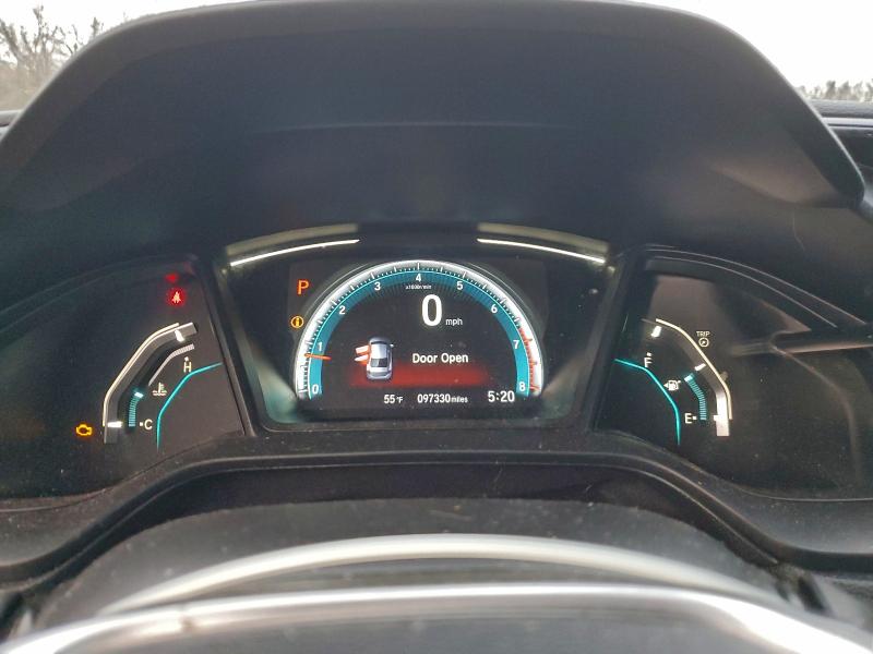 Photo 9 from auction – 2019 HONDA CIVIC LX with VIN 2HGFC2F69KH584567