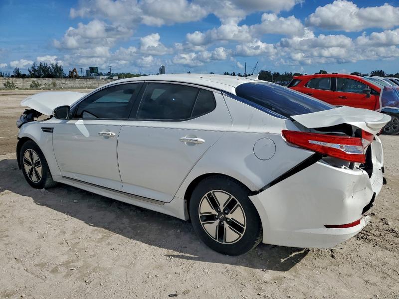 Photo 2 from auction – 2012 KIA OPTIMA HYB with VIN KNAGM4AD3C5009923
