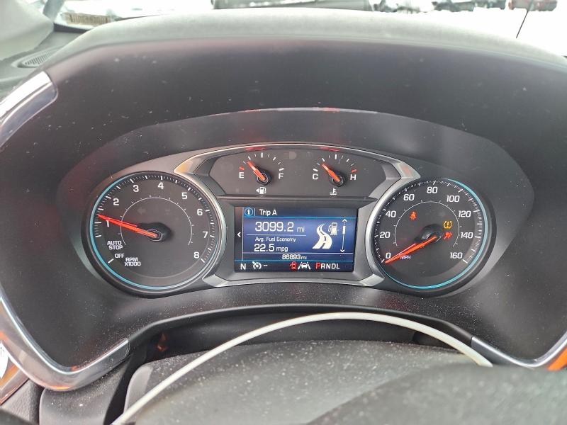 Photo 9 from auction – 2020 CHEVROLET EQUINOX with VIN 3GNAXJEV5LS698538
