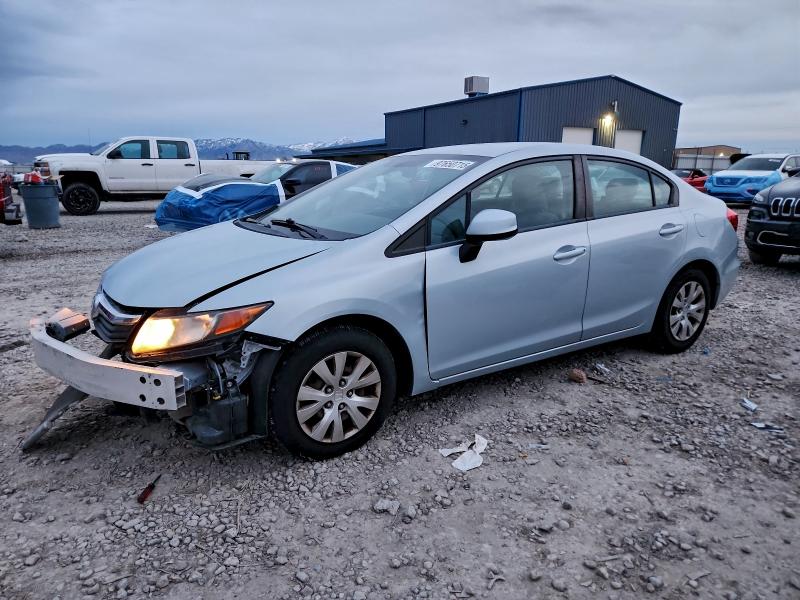 HONDA CIVIC LX 2012 with VIN 2HGFB2F54CH585282 - Photo from auction