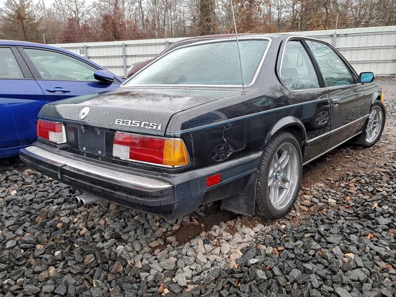 Photo 3 from auction – 1987 BMW 635 CSI AU with VIN WBAEC8405H0614606
