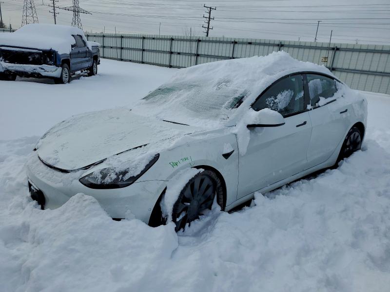 TESLA MODEL 3 2021 with VIN 5YJ3E1EC6MF064154 - Photo from auction
