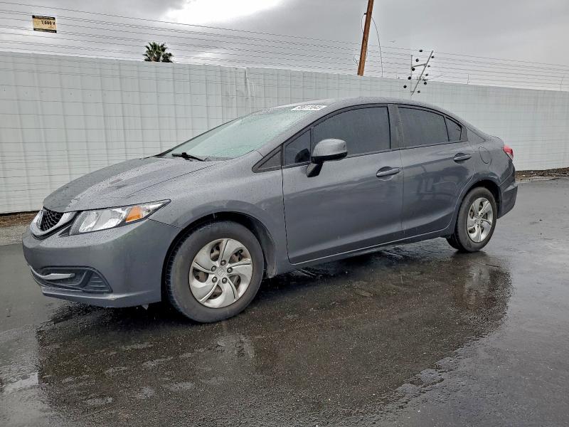 HONDA CIVIC LX 2013 with VIN 19XFB2F57DE289006 - Photo from auction