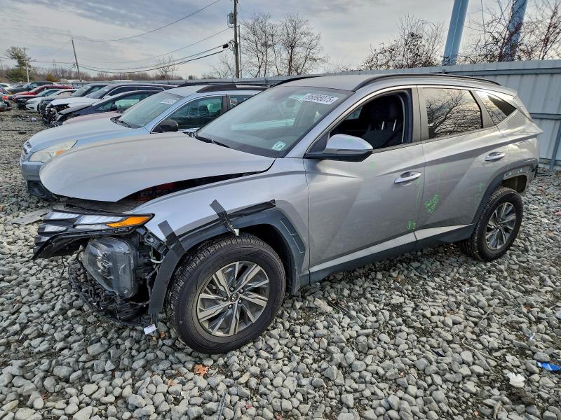 HYUNDAI TUCSON BLU 2022 with VIN KM8JBCA17NU024413 - Photo from auction