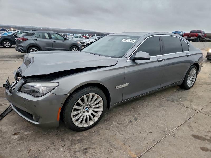 BMW 750 2012 with VIN WBAKB8C59CDX20657 - Photo from auction