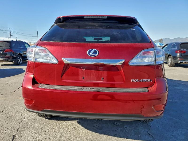 Photo 6 from auction – 2012 LEXUS RX 450H with VIN JTJZB1BAXC2407570