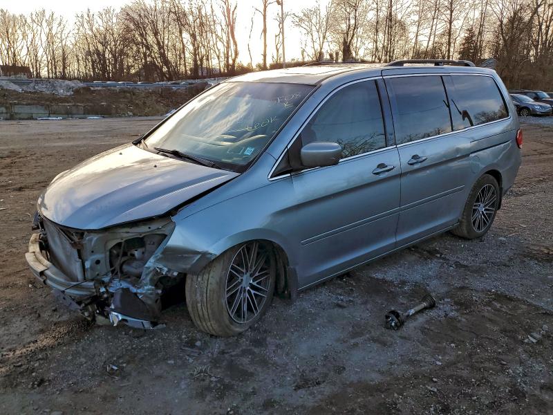 HONDA ODYSSEY EX 2008 with VIN 5FNRL386X8B037644 - Photo from auction