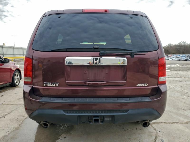 Photo 6 from auction – 2012 HONDA PILOT EXL with VIN 5FNYF4H63CB056313