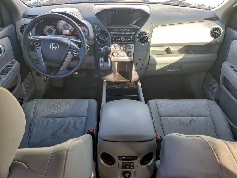 Photo 8 from auction – 2013 HONDA PILOT LX with VIN 5FNYF4H27DB035219