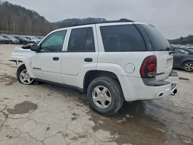 Photo 2 from auction – 2002 CHEVROLET TRAILBLAZE with VIN 1GNDT13S622322314