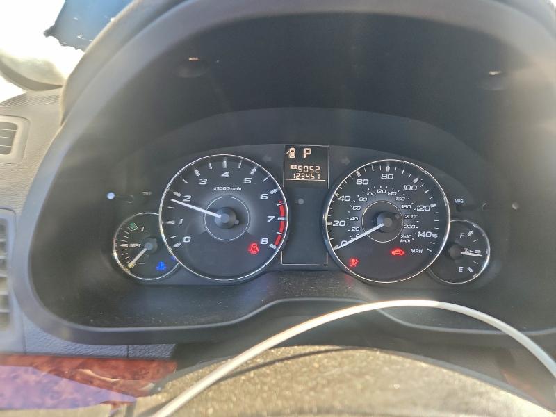 Photo 9 from auction – 2011 SUBARU LEGACY 2.5 with VIN 4S3BMBK66B3232761