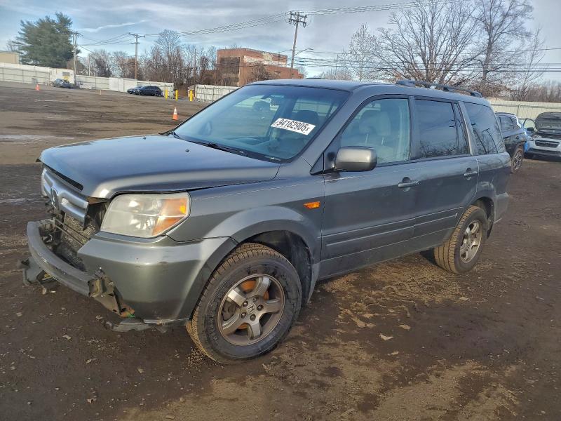HONDA PILOT EX 2007 with VIN 5FNYF28427B036644 - Photo from auction