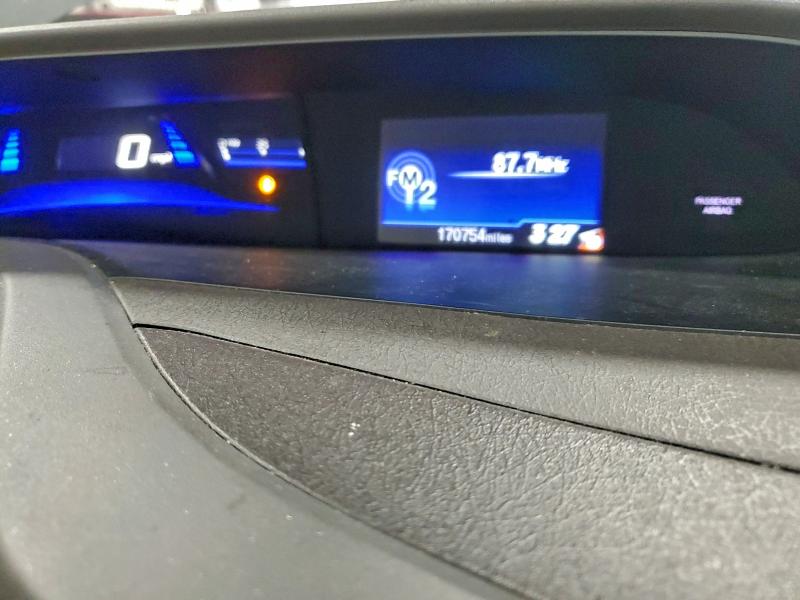Photo 9 from auction – 2012 HONDA CIVIC LX with VIN 19XFB2F51CE058181