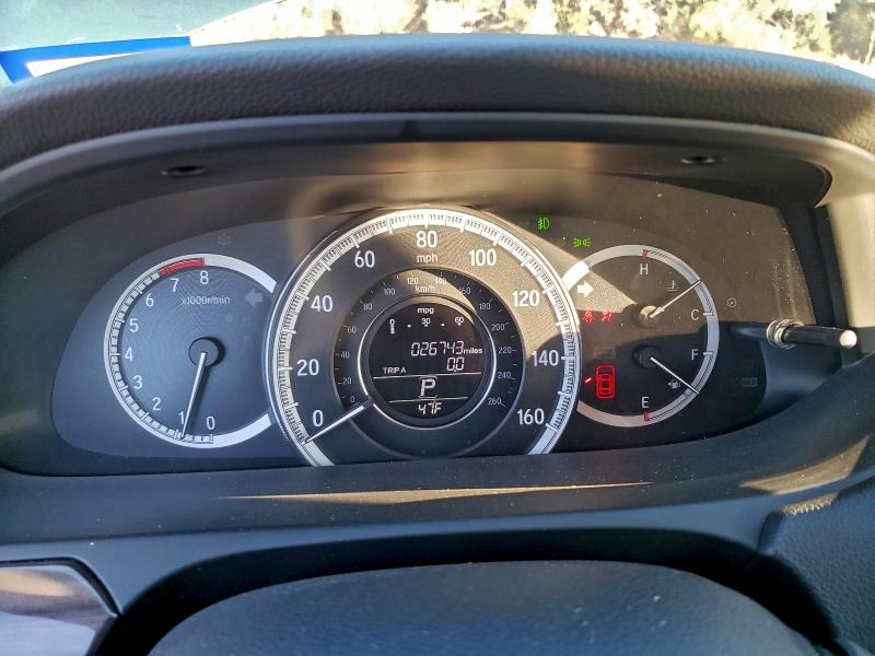 Photo 9 from auction – 2016 HONDA ACCORD with VIN 1HGCR2F82GA134736