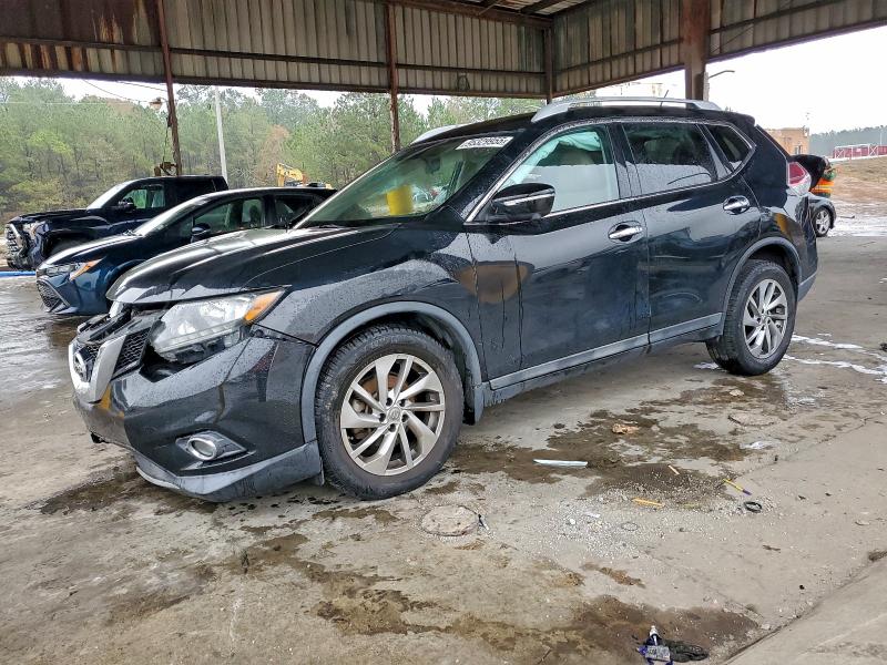 NISSAN ROGUE S 2015 with VIN 5N1AT2MT2FC774250 - Photo from auction
