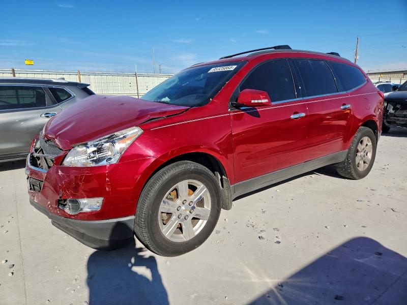 CHEVROLET TRAVERSE 2012 with VIN 1GNKRJED5CJ424165 - Photo from auction