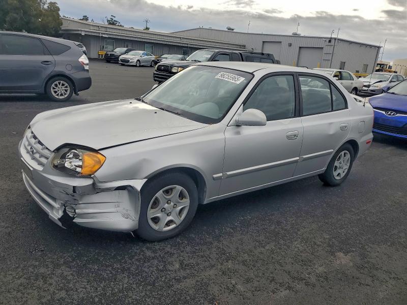 HYUNDAI ACCENT GL 2004 with VIN KMHCG45C34U508959 - Photo from auction