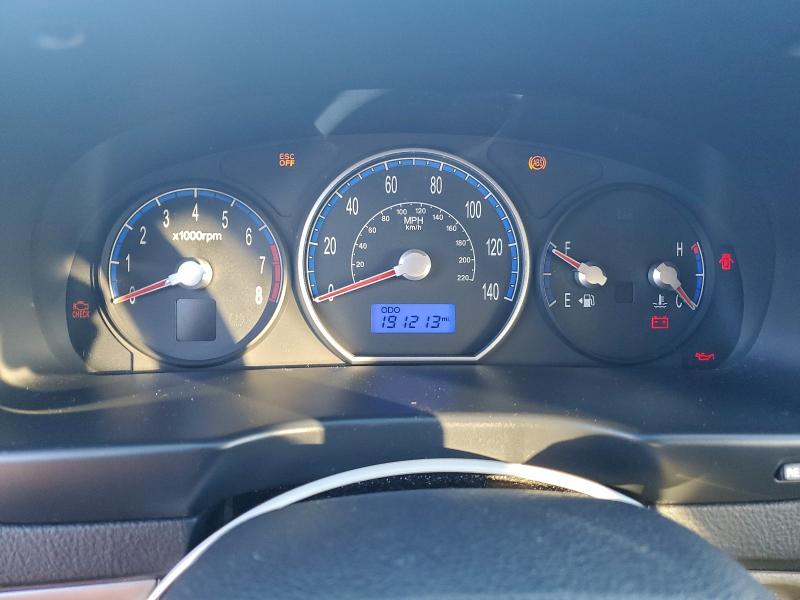 Photo 9 from auction – 2008 HYUNDAI SANTA FE with VIN 5NMSG13D08H166345