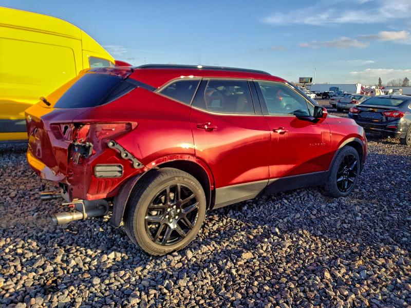 Photo 3 from auction – 2022 CHEVROLET BLAZER 3LT with VIN 3GNKBJRS8NS156386