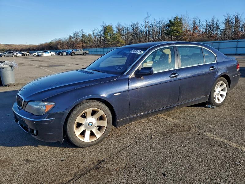 BMW 750 2007 with VIN WBAHN83527DT67573 - Photo from auction