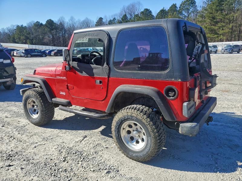 Photo 2 from auction – 2001 JEEP WRANGLER / with VIN 1J4FA29P11P321714
