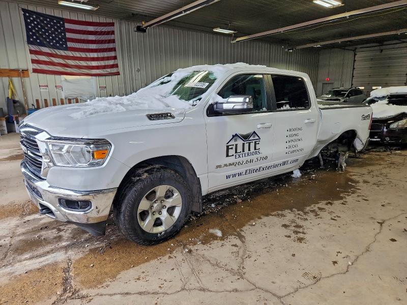 Photo 1 from auction – 2021 RAM 1500 BIG H with VIN 1C6SRFMT6MN546338