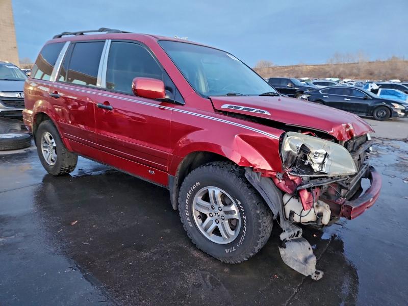Photo 4 from auction – 2003 HONDA PILOT EXL with VIN 2HKYF18513H538317