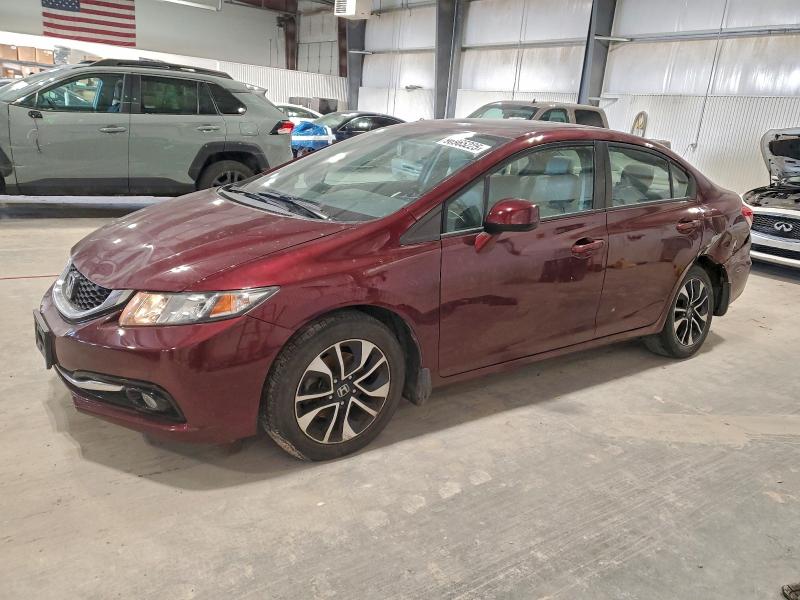 Photo 1 from auction – 2013 HONDA CIVIC EXL with VIN 19XFB2F90DE087806