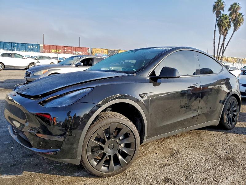 TESLA MODEL Y 2024 with VIN 7SAYGDED6RF097563 - Photo from auction