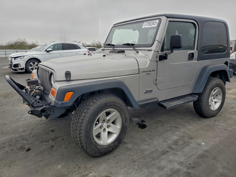 JEEP WRANGLER / 2001 with VIN 1J4FA49S01P341615 - Photo from auction