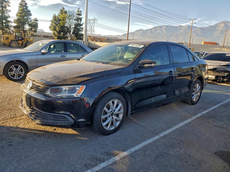 VOLKSWAGEN JETTA SE 2012 with VIN 3VWDP7AJ8CM418138 - Photo from auction