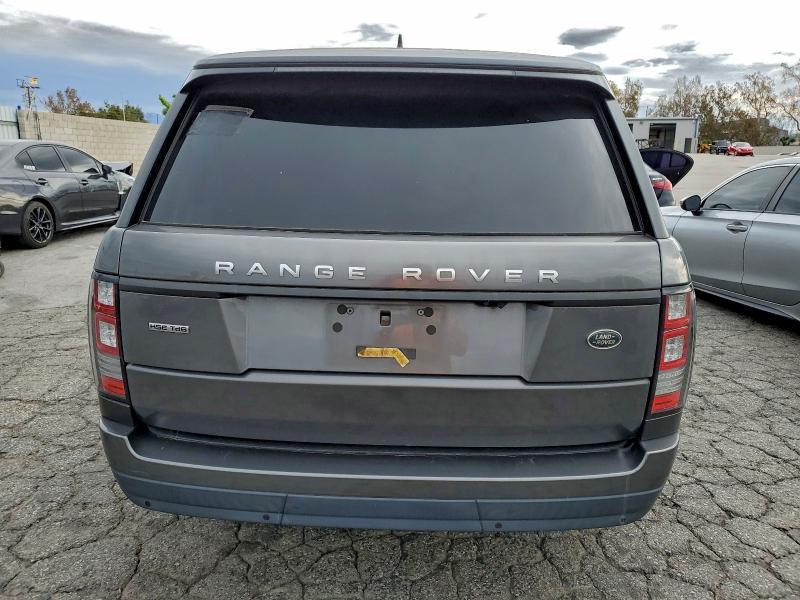 Photo 6 from auction – 2016 LAND ROVER RANGE ROVE with VIN SALGS2KF8GA252534