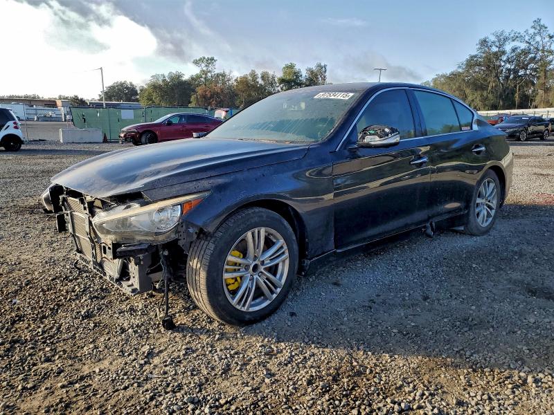 INFINITI Q50 PREMIU 2016 with VIN JN1EV7AR8GM342637 - Photo from auction