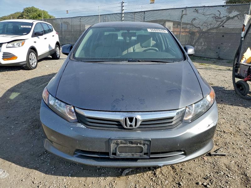 Photo 5 from auction – 2012 HONDA CIVIC LX with VIN 19XFB2F57CE361837