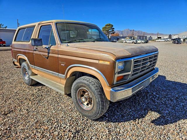 FORD BRONCO U10 1983 with VIN 1FMEU15G6DLA00090 - Photo from auction