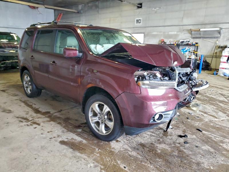 Photo 4 from auction – 2013 HONDA PILOT EXL with VIN 5FNYF4H52DB076349