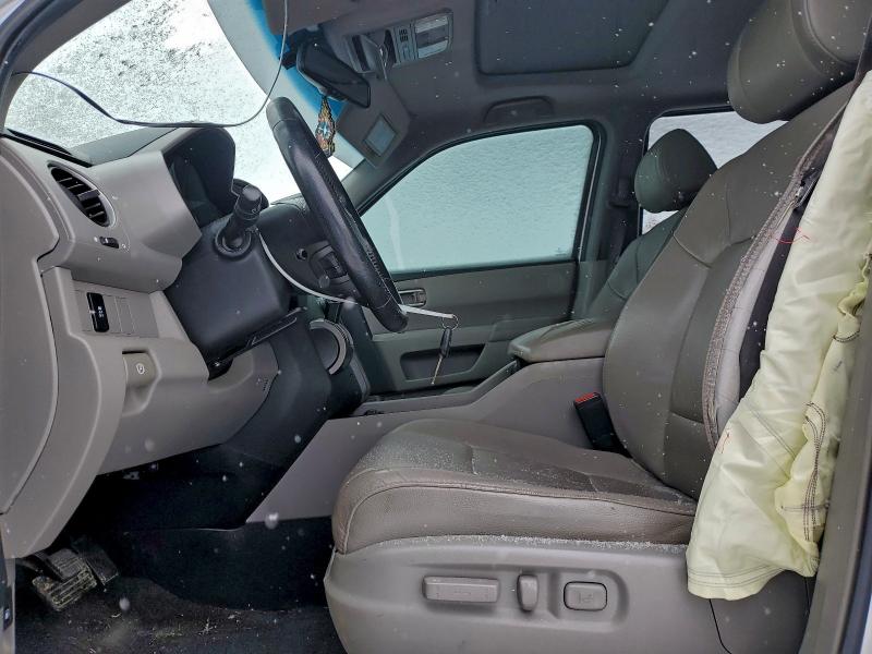 Photo 7 from auction – 2012 HONDA PILOT EXL with VIN 5FNYF4H57CB501031