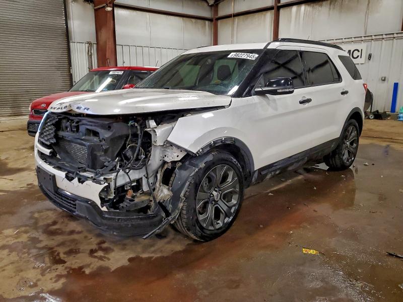 FORD EXPLORER S 2018 with VIN 1FM5K8GT4JGA30699 - Photo from auction