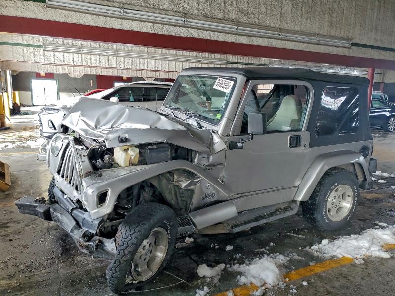 JEEP WRANGLER / 2001 with VIN 1J4FA49S61P344244 - Photo from auction
