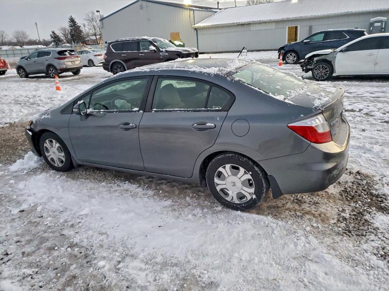 Photo 2 from auction – 2012 HONDA CIVIC with VIN JHMFB4F29CS004267