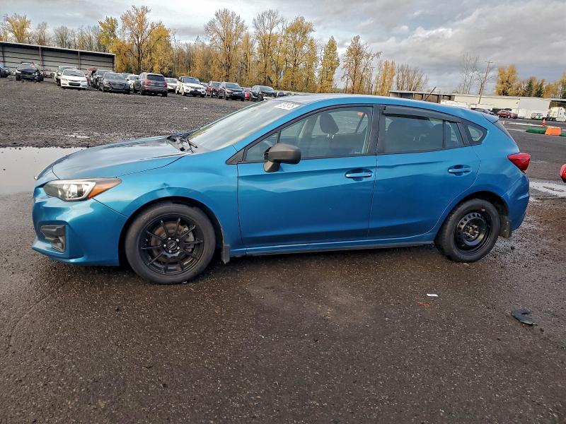 SUBARU IMPREZA 2018 with VIN 4S3GTAA60J3728822 - Photo from auction