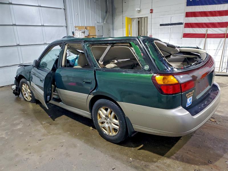 Photo 2 from auction – 2000 SUBARU LEGACY OUT with VIN 4S3BH686XY6658429