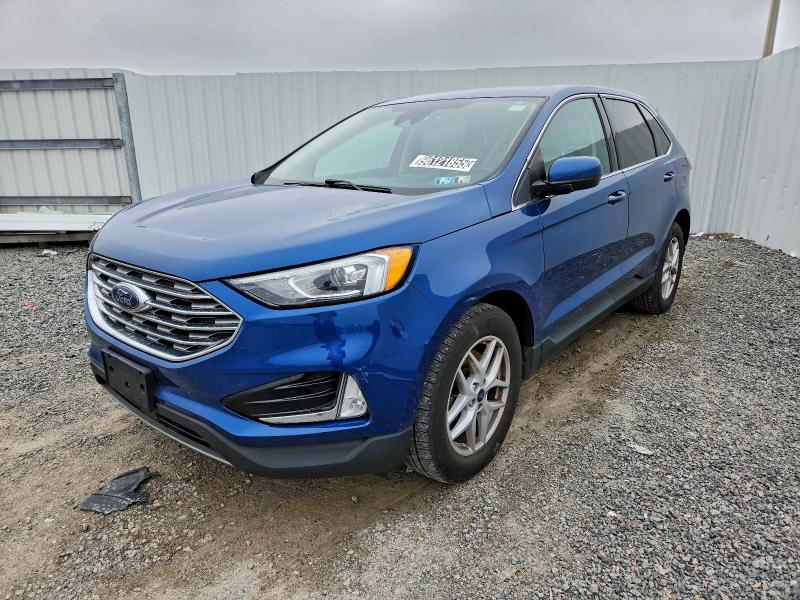 FORD EDGE SEL 2021 with VIN 2FMPK4J93MBA26718 - Photo from auction