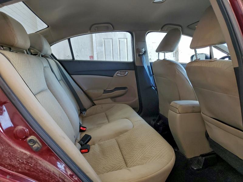 Photo 10 from auction – 2014 HONDA CIVIC LX with VIN 2HGFB2F57EH500342