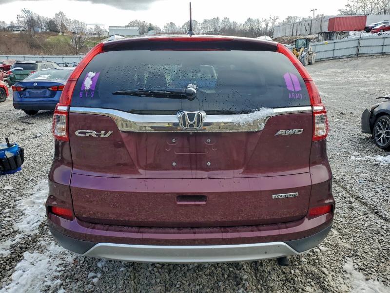 Photo 6 from auction – 2016 HONDA CR-V TOURI with VIN 5J6RM4H96GL033187