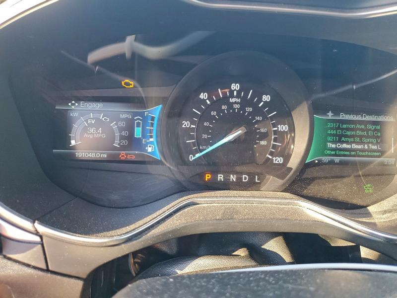 Photo 9 from auction – 2014 FORD FUSION SE with VIN 3FA6P0LU6ER366370